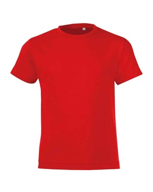SOLS Kinderen/Kinderen Normaal T-Shirt (Rood)