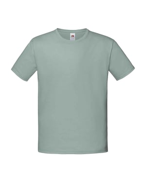 Fruit of the Loom Kinderen/Kinderen Iconisch T-Shirt (Salie)