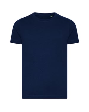 Ecologie Kinderen/Kinderen Cascades Effen Biologisch T-shirt (Marine)
