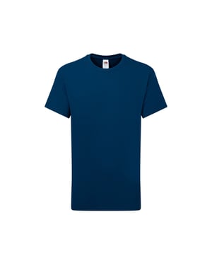 Fruit of the Loom Kinderen/Kinderen Iconic 195 T-Shirt (Blauw in de bergen)