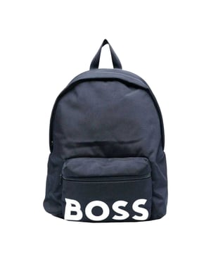 Boss Rugzak met logo (Marineblauw)