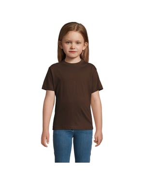 SOLS Imperial T-shirt voor kinderen (Chocolade)