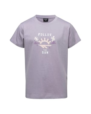 Hi-Tec Otuti Katoenen T-Shirt Kinderen/Kinderen (Lavendel)