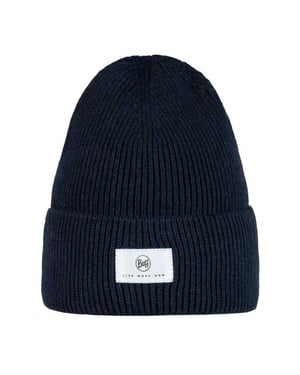 Buff Gebreide uniseks Drisk muts (Marineblauw)