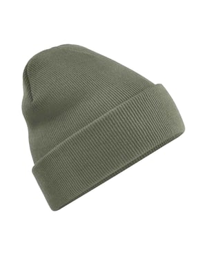 Beechfield Volwassenen van Unisex Originele geboeide Beanie (Olijf)
