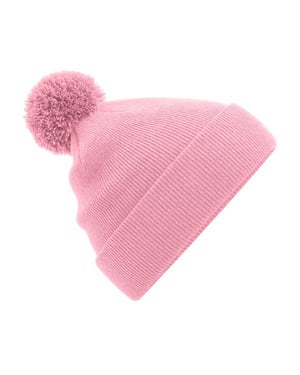 Beechfield Originele Pom Pom muts (Schemerig Roze)