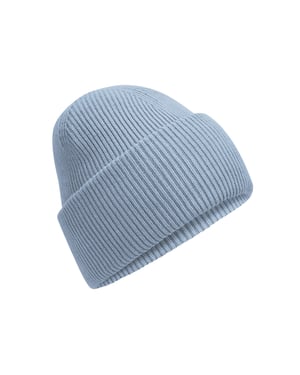 Beechfield Unisex Classic Engineered Crown Beanie voor volwassenen (Stofblauw)