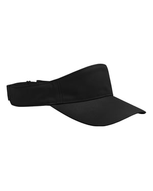 Beechfield Prestatiepet met vizier (Zwart)