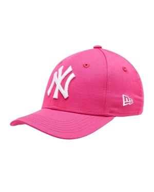 New Era Kinder/Kids Essential 9Forty New York Yankees Baseballpet (Roze)