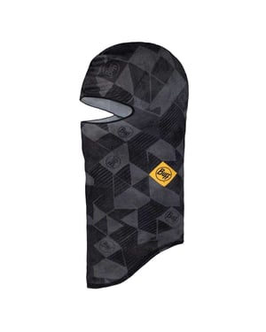 Buff Uniseks Driehoekige EcoStretch-balaclava voor volwassenen (Zwart)