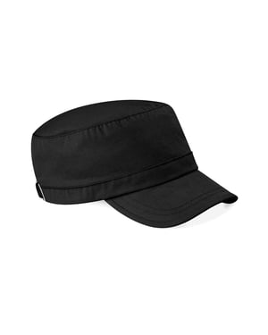 Beechfield Unisex legerpet voor volwassenen (Zwart)