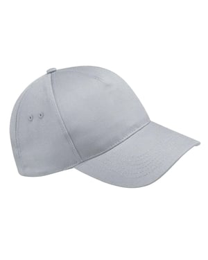 Beechfield Ultimate 5 Paneel Cap (Lichtgrijs)