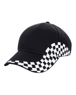 Beechfield Grand Prix Cap (Zwart)