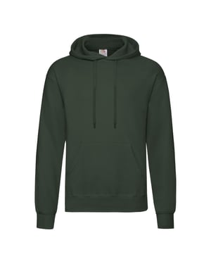 Fruit of the Loom Heren Klassieke Hoodie (Fles groen)