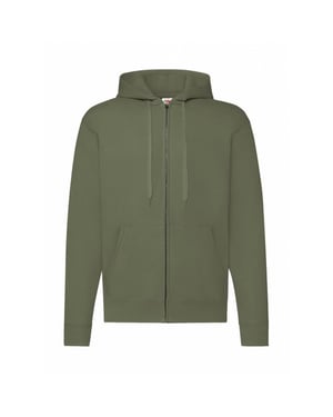 Fruit of the Loom Klassieke herenhoodie (Klassieke Olijf)