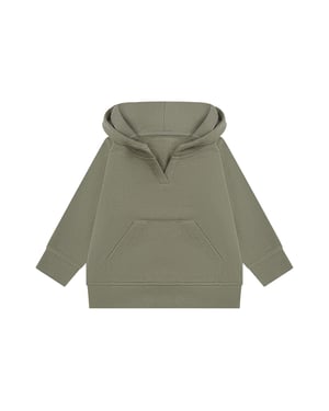 Larkwood Effen Duurzame Hoodie Kinderen/Kinderen (Khaki)