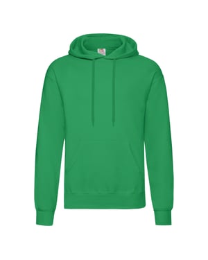 Fruit of the Loom Heren Klassieke Hoodie (Kelly Groen)