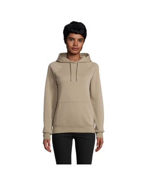 SOLS Unisex Adult Stellar Hoodie (Khaki)
