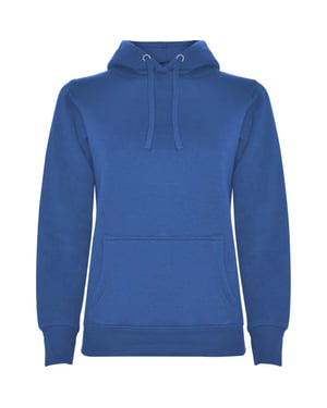 Roly Dames/Dames Urban Hooded Polycotton Sweatshirt (Koningsblauw)