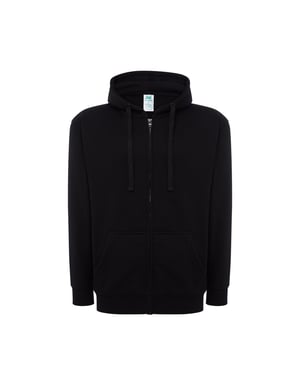 JHK Unisex Vuxen Enkel Heldraget Hoodie (Svart)
