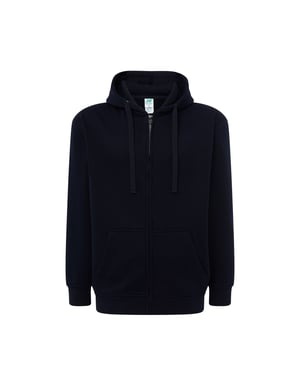 JHK Unisex Vuxen Enkel Heldraget Hoodie (Marinblå)