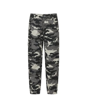 Mountain Warehouse Jongens Camo Cargo Broek (Zwart)