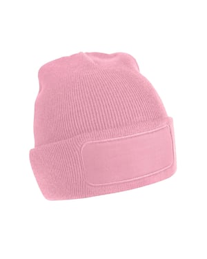 Beechfield Unisex Original Patch muts voor volwassenen (Stoffig Roze)