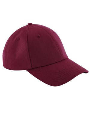 Beechfield Unisex Authentieke 6 Paneel Honkbalpet (Bourgondië)