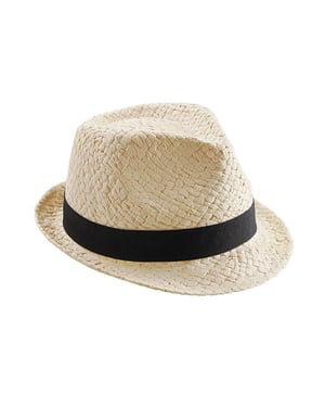 Beechfield Unisex Festival Trilby Volwassenen (Natuurlijk)