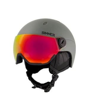 Sinner Titan visor ski helm heren -
