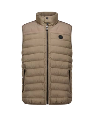 Airforce Padded bodywarmer walnut