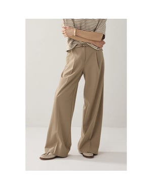 Summum 4s2962-12364 trousers viscose blend