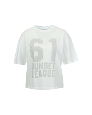 Penn & Ink S26f1889ltd 01 penn en ink t-shirt print white