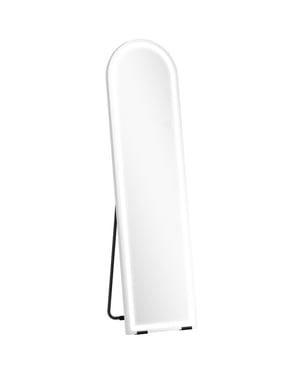4goodz Passpiegel met led-licht 150x40 cm dimbaar en 3 lichtkleuren vrijstaand of