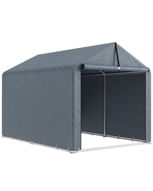 4goodz Opslagtent weersbestendig voor fietsen of gereedschap 221x162x163 cm