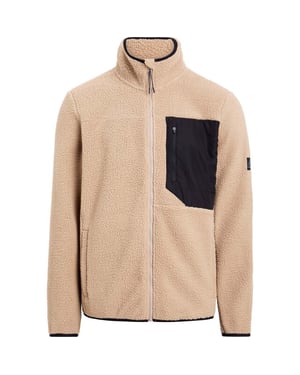 Mckinley ello ii m fleece sweater met rits heren -