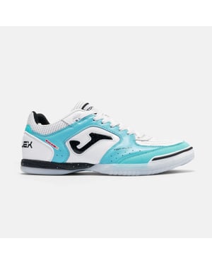 Joma Top flex 2642 fluor turquoise white indoor zaalvoetbal schoen heren -