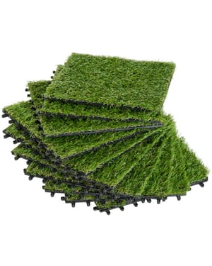 4goodz Kunstgras 10st 30x30 cm dus 0,9 m2 -