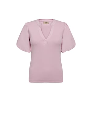 Mos Mosh 179020 247 mosmosh mmjada v-ss puff tee fragrant lilac