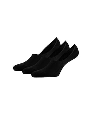 Apollo Dames/heren bamboe footies no show sokken antislip 3-pack
