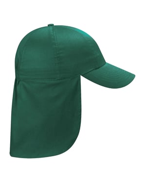 Beechfield Legionairshoed voor kinderen (Fles groen)