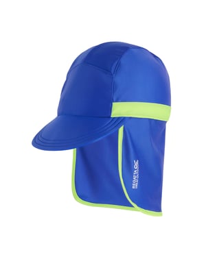 Regatta Nekbeschermer voor kinderen (Olympisch Blauw/Scherp Groen)