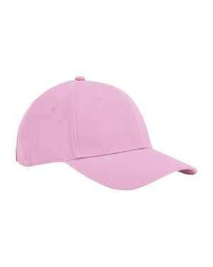 Beechfield Childrens/Kids EarthAware 6 Panel Organic Cotton Baseball Cap (Klassiek Roze)