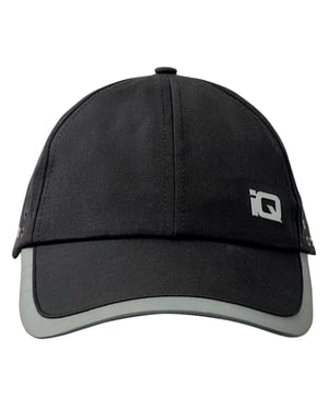 IQ Heren Rome Reflecterende Baseballpet (Zwart)
