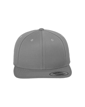 Flexfit Klassieke Snapback-cap voor volwassenen (Zilver)