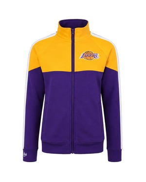 Mitchell & Ness NBA Los Angeles Lakers MVP Kids Purple/Yellow Track Jacket