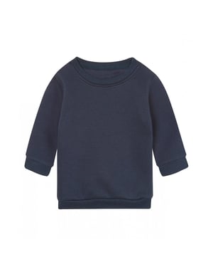Babybugz Baby Essentieel Effen Sweatshirt (Marine)