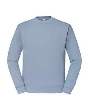 Fruit of the Loom Heren Klassiek Ingelegd Sweatshirt (Mineraalblauw)