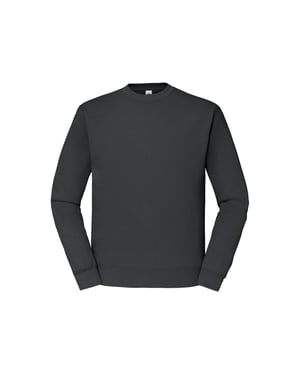 Fruit of the Loom Heren Klassiek Ingelegd Sweatshirt (Licht Grafiet)