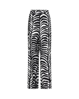 Tramontana Trousers print blacks